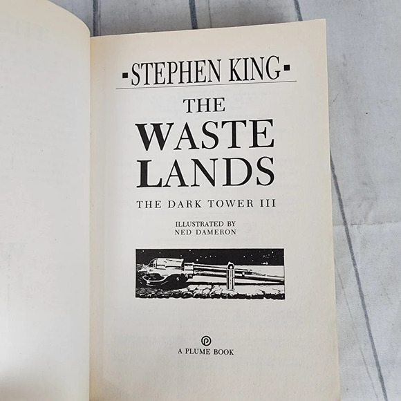 Vintage 1992 Stephen King The Waste Lands The Dark Tower Book III - Picture 8 of 15